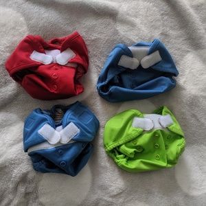 EUC Rumparooz Velcro cloth diaper covers